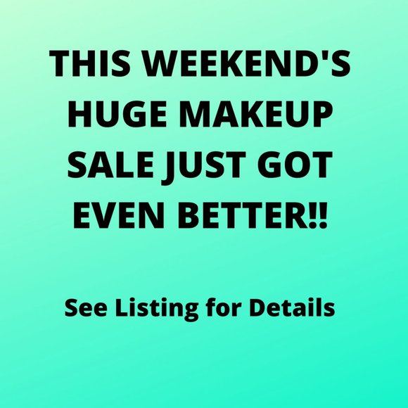 Sephora Other - EVERYTHING YOU NEED TO KNOW FOR THE MAKEUP SALE!!